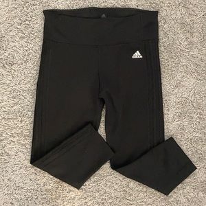 Adidas Black Tights 3/4 Length